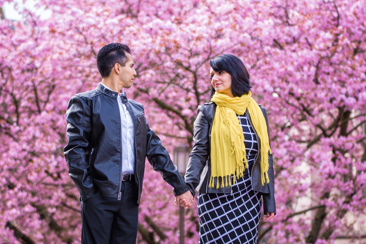 Anna and Christian’s Cherry Blossom